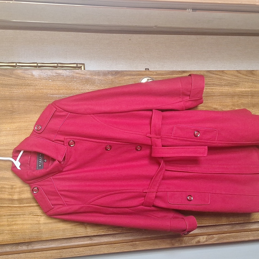 Beautiful Red GIACCA GalleryTrench Coat